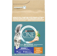 Aliment pour chat Purina One Senior 7+ au poulet en emballage de 3 kilogrammes