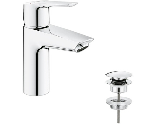 Robinet de lavabo avec garniture de vidange à tirette