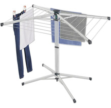 Séchoir rotatif avec linge suspendu