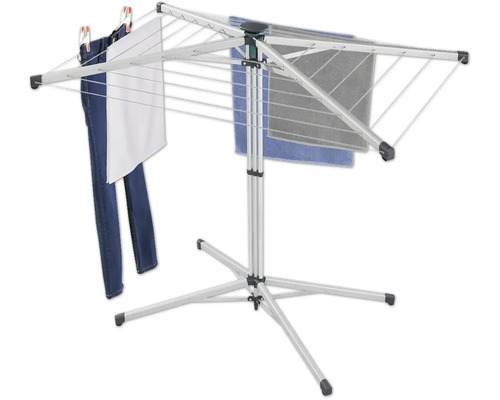 Séchoir rotatif avec linge suspendu