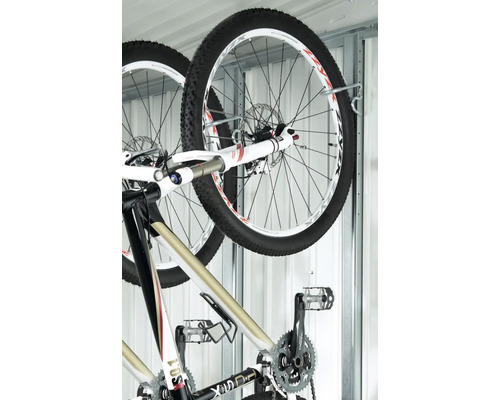 Fahrradaufhängung mit Mountainbike zur Wandmontage