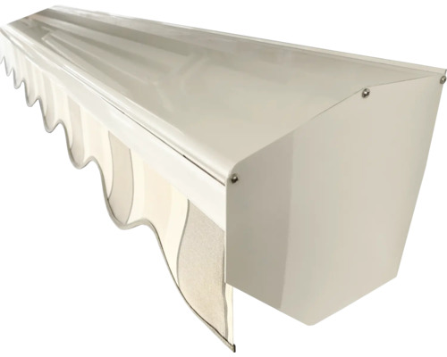 Toit de protection SOLUNA pour Trend, Concept, Proof largeur : 605 cm blanc Store avec toit de protection pour l''extérieur