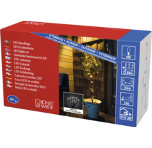 Emballage d''une guirlande lumineuse LED pour l''extérieur avec 80 lampes