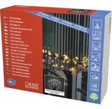 Emballage d''une guirlande lumineuse à LED pour extérieur avec 200 LED couleur ambre
