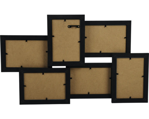 Cadre multiple pour six photos