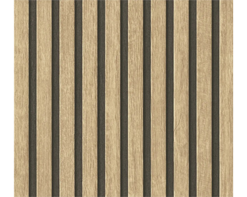 Panneau en bois avec structure à lattes pour la décoration murale