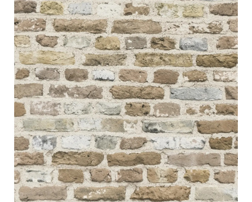 Papier peint avec motif de briques