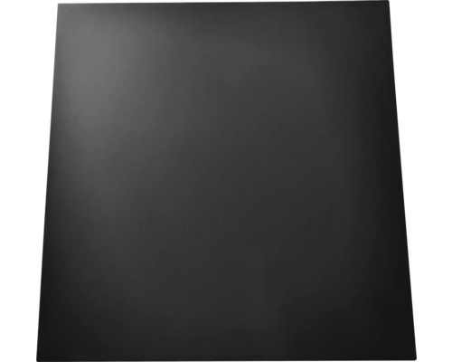 Schwarze Rückwandplatte