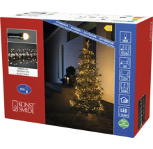 Emballage d''une guirlande lumineuse avec 800 lampes LED pour l''extérieur