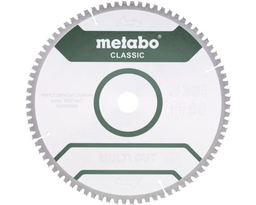 Metabo Kreissägeblatt Classic, Durchmesser 305 Millimeter