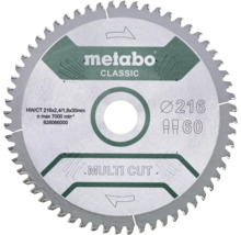 Metabo Kreissägeblatt, Durchmesser 216 Millimeter