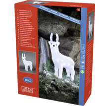 Dekorative LED-Beleuchtung in einer Verpackung mit einem Reh-Motiv für den Außenbereich
