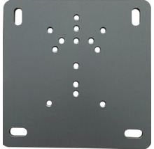 Plaque métallique avec trous de fixation