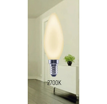 Ampoule bougie avec culot E14 et température de couleur de 2700 Kelvin