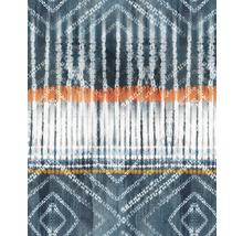 Motif de tissu avec rayures et formes géométriques