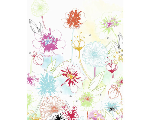 Illustration de différents motifs floraux