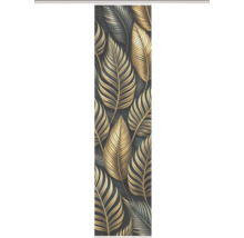 Schiebetür mit Blattmotiv