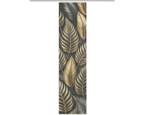 Schiebetür mit Blattmotiv