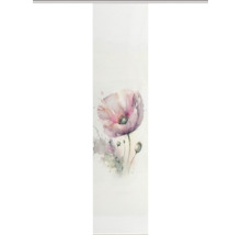 Store enrouleur avec motif de coquelicot pour la décoration de fenêtre