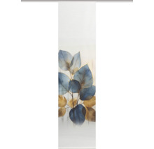 Schiebevorhang mit Blätterdesign für Fensterdekoration