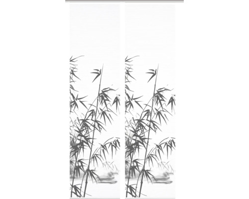 Bambusrollo mit Bambusmotiv
