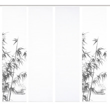 Plissee mit Bambus-Motiv für Fensterdekoration