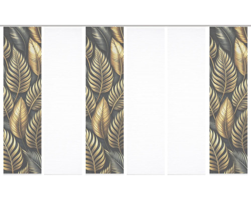 Fliesen mit Blattmuster für die Wandgestaltung