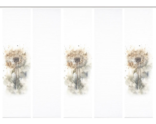 Rollo mit Pusteblumen Motiv