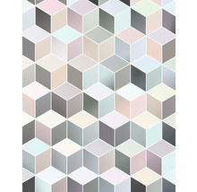 Motif de cubes abstraits pour surfaces décoratives