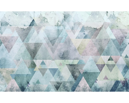 Papier peint avec motif triangulaire