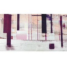 Peinture abstraite avec des formes géométriques