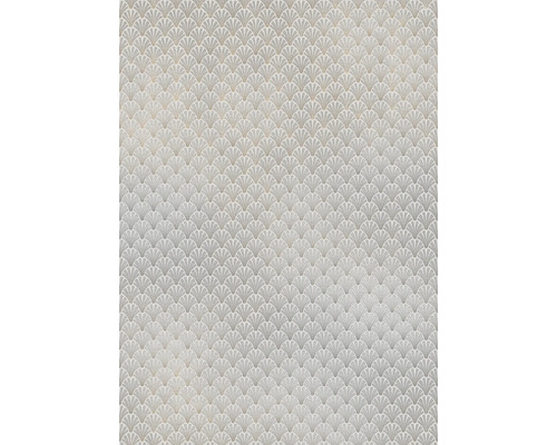 Papier peint à motif en forme d'éventail