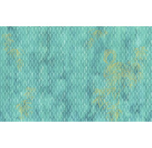 Papier peint avec motif de bambou et de grue