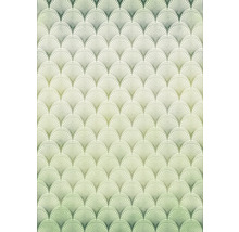 Papier peint avec motif en forme d'éventail