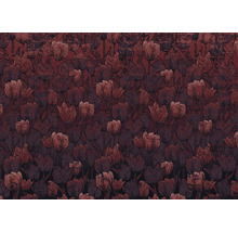 Papier peint à motif de tulipes