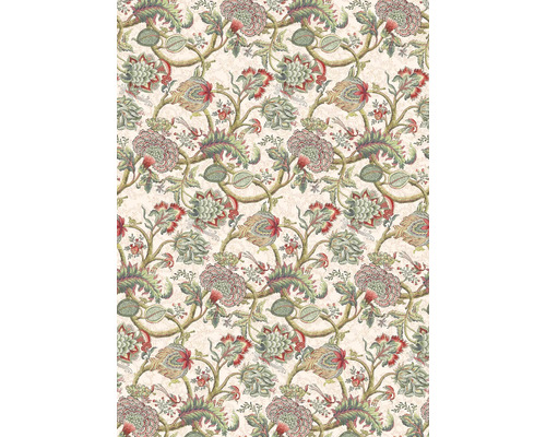 Papier peint à motifs floraux et végétaux