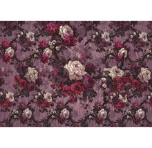 Papier peint à motif de roses