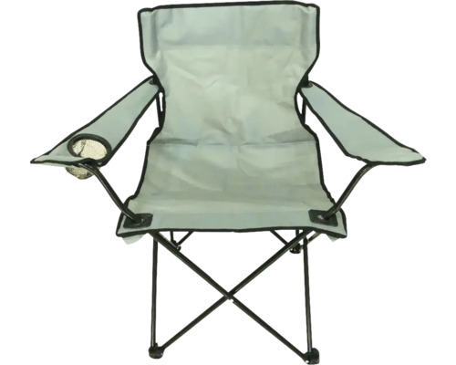 Chaise de camping avec porte-gobelet