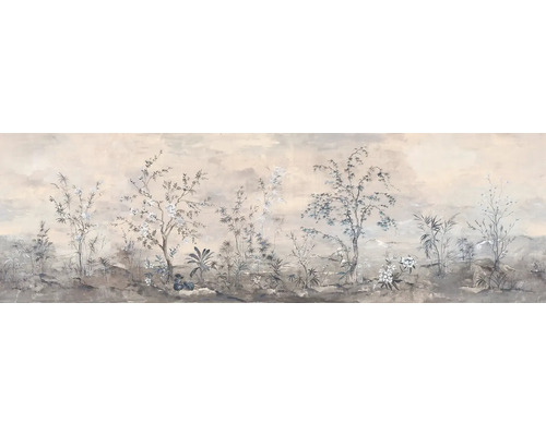 Papier peint panoramique intissé RSX18-060 Mandarin Morning 18 pces 900 x 280 cm Papier peint avec motif végétal
