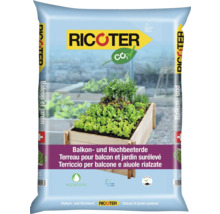 Ricoter Balkon- und Hochbeeterde in einer Packung