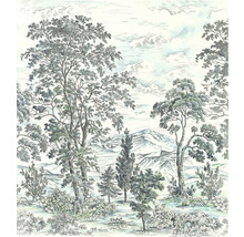 Papier peint avec motif de paysage forestier