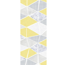 Papier peint à motif géométrique triangulaire