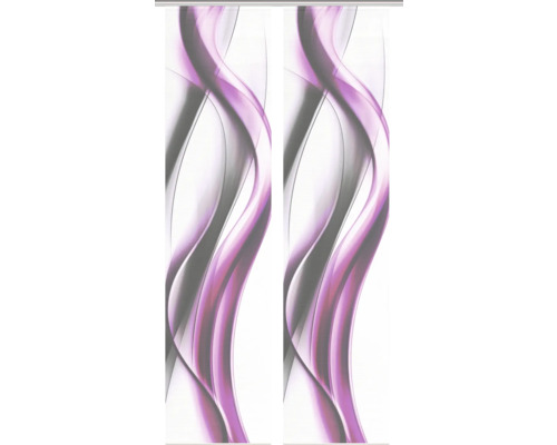 Roll Up Display mit abstraktem Motiv