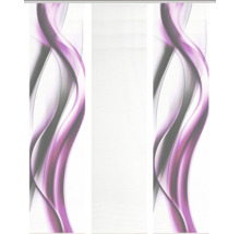 Schiebevorhang mit abstraktem Muster für Fensterdekoration