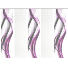 Schiebegardine mit abstraktem Muster