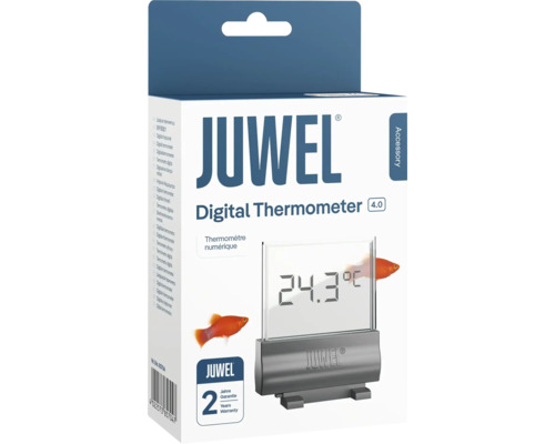 Juwel Thermometer Digital-Thermometer 4.0 7 cm x 3 cm x 8 cm Juwel Digital Thermometer Verpackung für Aquarien