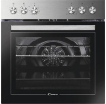 Candy Backofen mit Bedienknöpfen und Innenraumansicht