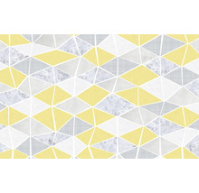 Papier peint à motif géométrique triangulaire