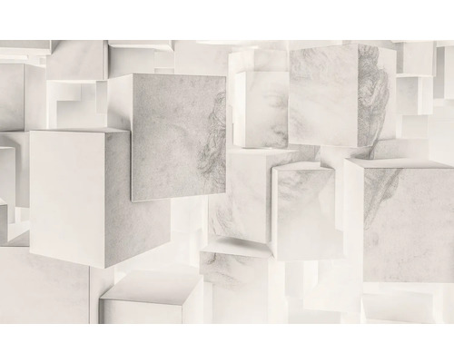 Dekorative Wandverkleidung mit Würfelmuster für Innenräume