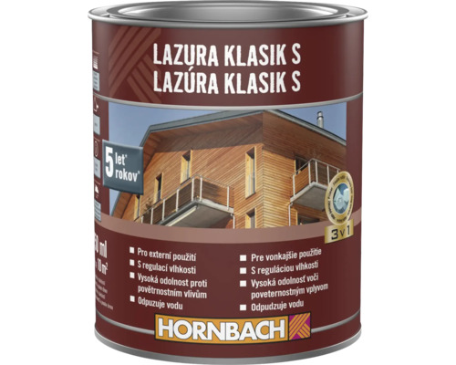 Lasure pour bois extérieur en bidon